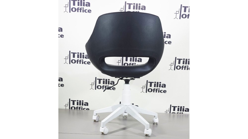 Monaco Çalışma Kesim Çocuk Koltuğu Beyaz Ayak Siyah